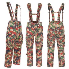 Swiss Army Camo Trouser Alpenflage Red Camouflage Combat Vintage Surplus Pant