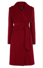 Karen Millen Red Alpaca And