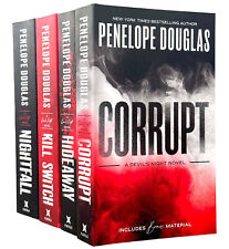 Devil's Night Series By Penelope Douglas 4 Books Collection Set - Fiction - PB