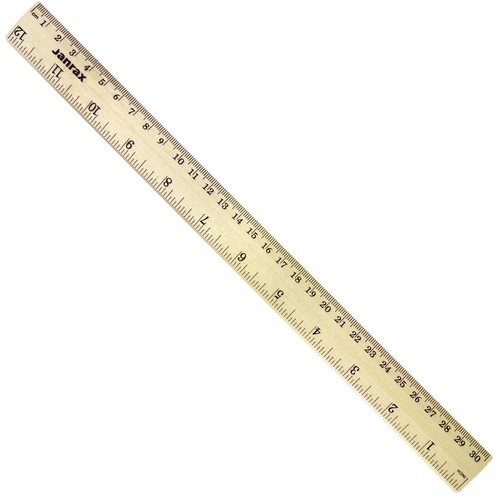 30cm wooden ruler - 30cm, janrax
