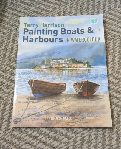 Painting boats harbours - painting,