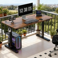 New Height Adjustable Electric Standing Computer Office Study Desk with Stand