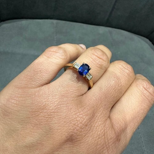 Blue sapphire - blue, &