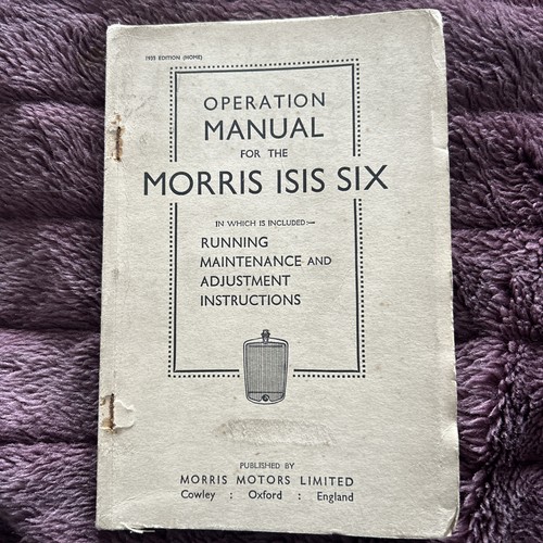 Original 1935 operation - original,