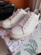 D&G CS1640 White/Black Leather