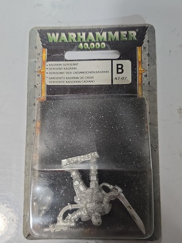 Kasrkin sergeant metal oop - kasrkin,