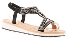 Platino Womens Sparkly Sandals