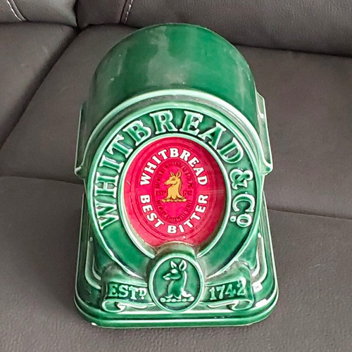 Whitbread ceramic ashtray - whitbread,