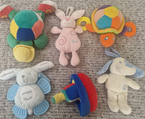 Bundle vintage soft toys - bundle, 6