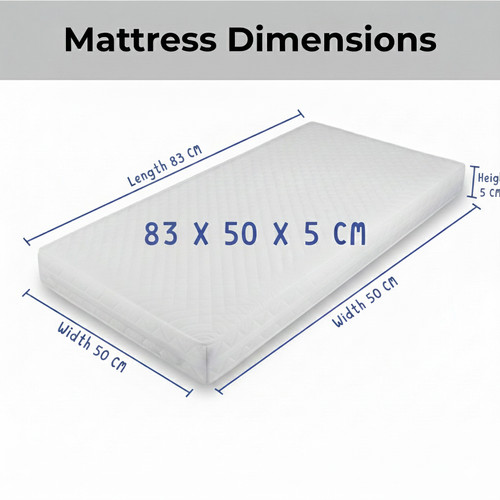 Bedside crib mattress 83 - crib, 80