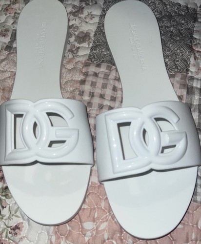 White dolce gabbana rubber - dolce, &