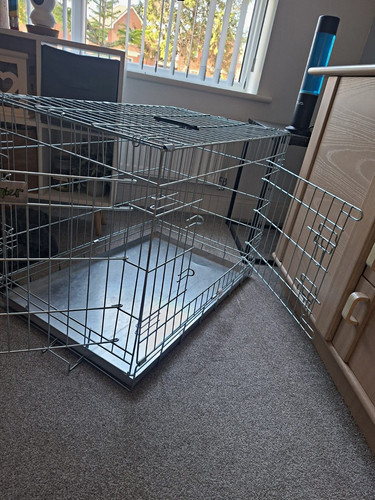 Folding steel wire - wire, dog