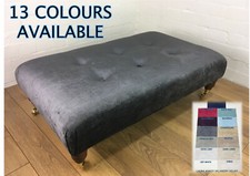 BESPOKE FOOTSTOOL - BED END
