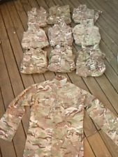 10 BRITISH ARMY JOBLOT BARRACK SHIRTS MILITARY UNIFORM COMBAR SURPLUS CADET MOD