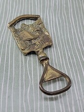 Vintage brass bottle opener - brass,