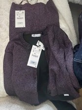 Bnwt Zara Glitery Cardigan