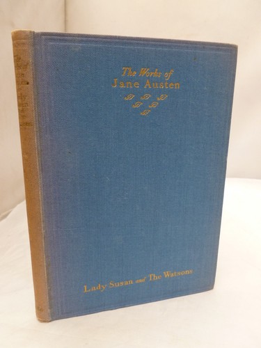 Lady susan and - watsons, by