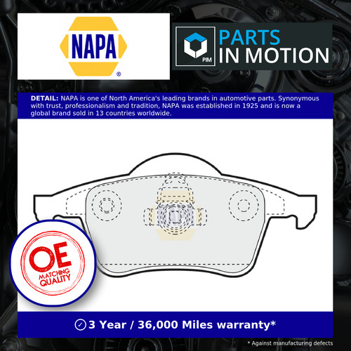 Brake pads set fits - brake, s60