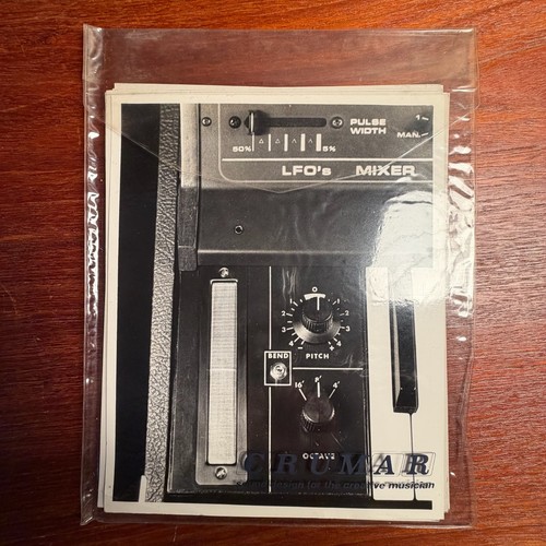 Vintage rare crumar - rare,