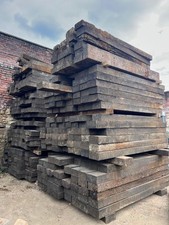 Reclaimed Hardwood Timber Railway Sleeper - Grade A - Bulk Pack of 14 Special
