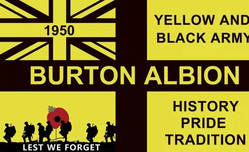 Burton albion supporters - f,