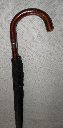 Edwardian gents black - black, umbrella