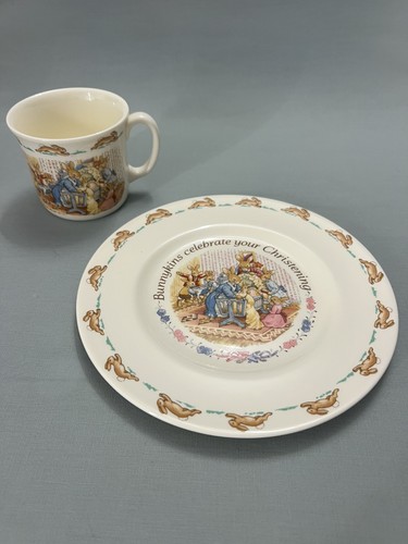 Royal doulton bunnykins plate - royal,