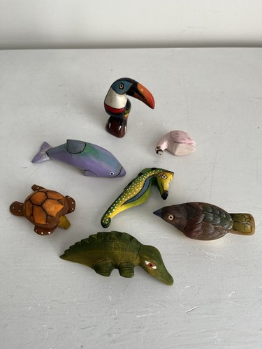 Vintage set handmade balsa - handmade,