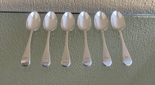 Set six victorian solid - of,