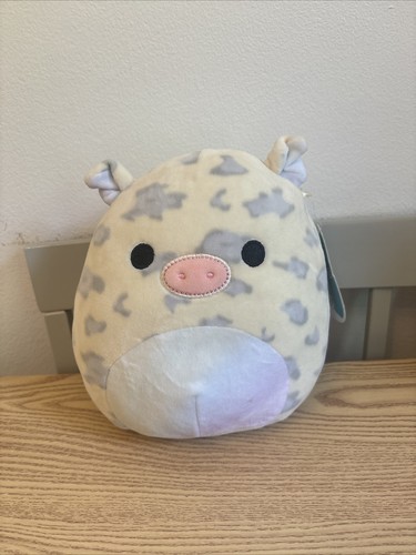 Cow squishmallow soft toy - soft,