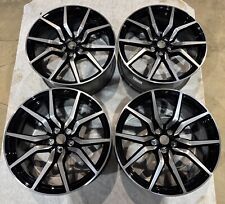Set of 4 Genuine Jaguar F-Type SVR 20" Maelstrom Black Diamond Cut Alloy Wheels