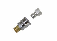 Kranzle Compatible 19.5mm M22M x M22F Quick Release Couplings 14mm Bore