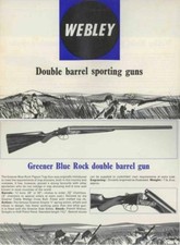 Webley c1958 Double Barrel