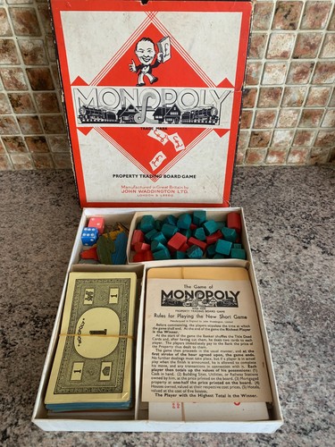 Waddingtons monopoly early - –,
