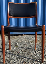 Vintage Niels Møller Model 80 Dining Desk Chair '60s Mid Century FREE DELIVERY🚚