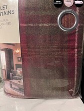 Next Red Highland Check Lined