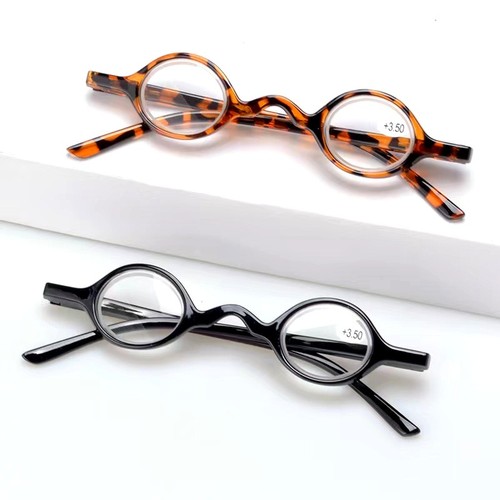 Round reading glasses retro - round,