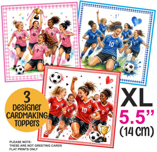 Female football card - 3,
