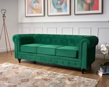 Chesterfield sofa suite velvet - chesterfield,