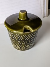 Pottery Mint Sauce Pot With