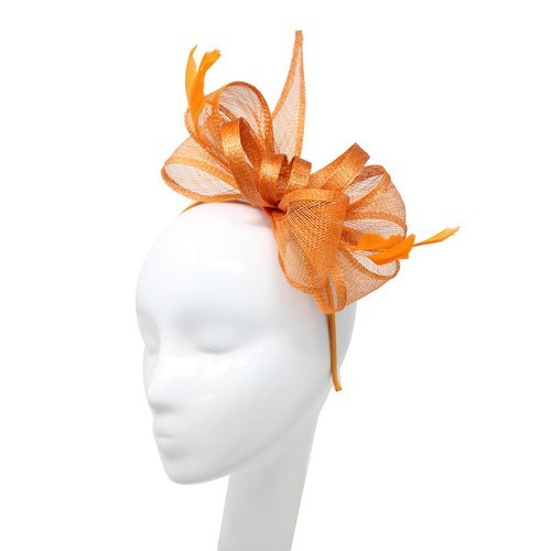 Simamay looped fascinator - looped, on