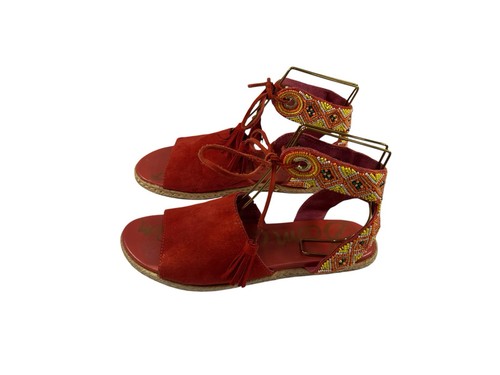Sam edelman red beaded - edelman,
