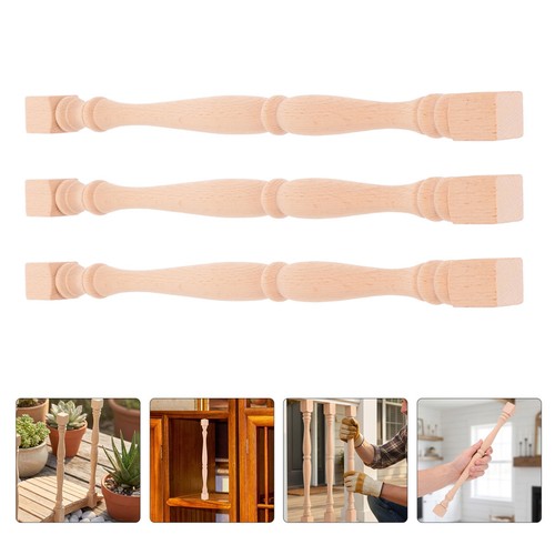 Khaki wooden stair balusters - khaki,