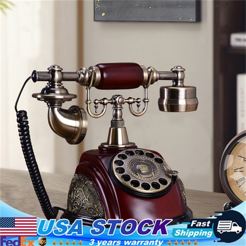Vintage rotary dial telephone - vintage,