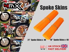 Wheel Spoke Protectors Orange