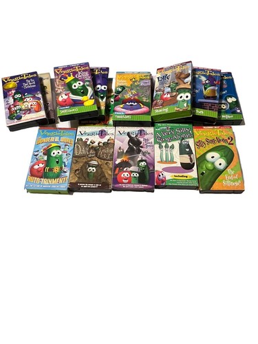 Veggie tales lot - veggie, vhs