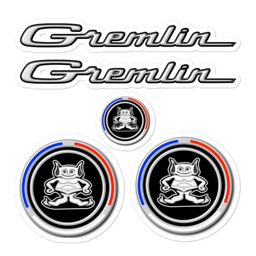 Amc gremlin variety stickers - amc,