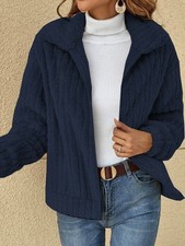 Ladies Zip Up Teddy Bear