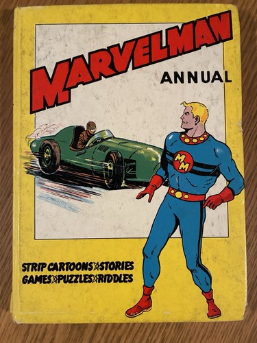 Marvelman annual 1960 - annual, spine