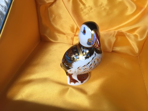 Royal crown derby puffin - royal,